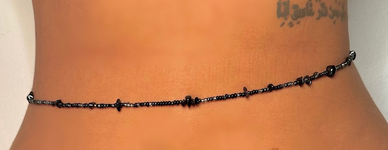 Obsidian Waist Beads
