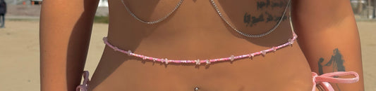Rose Quartz Waist Beads